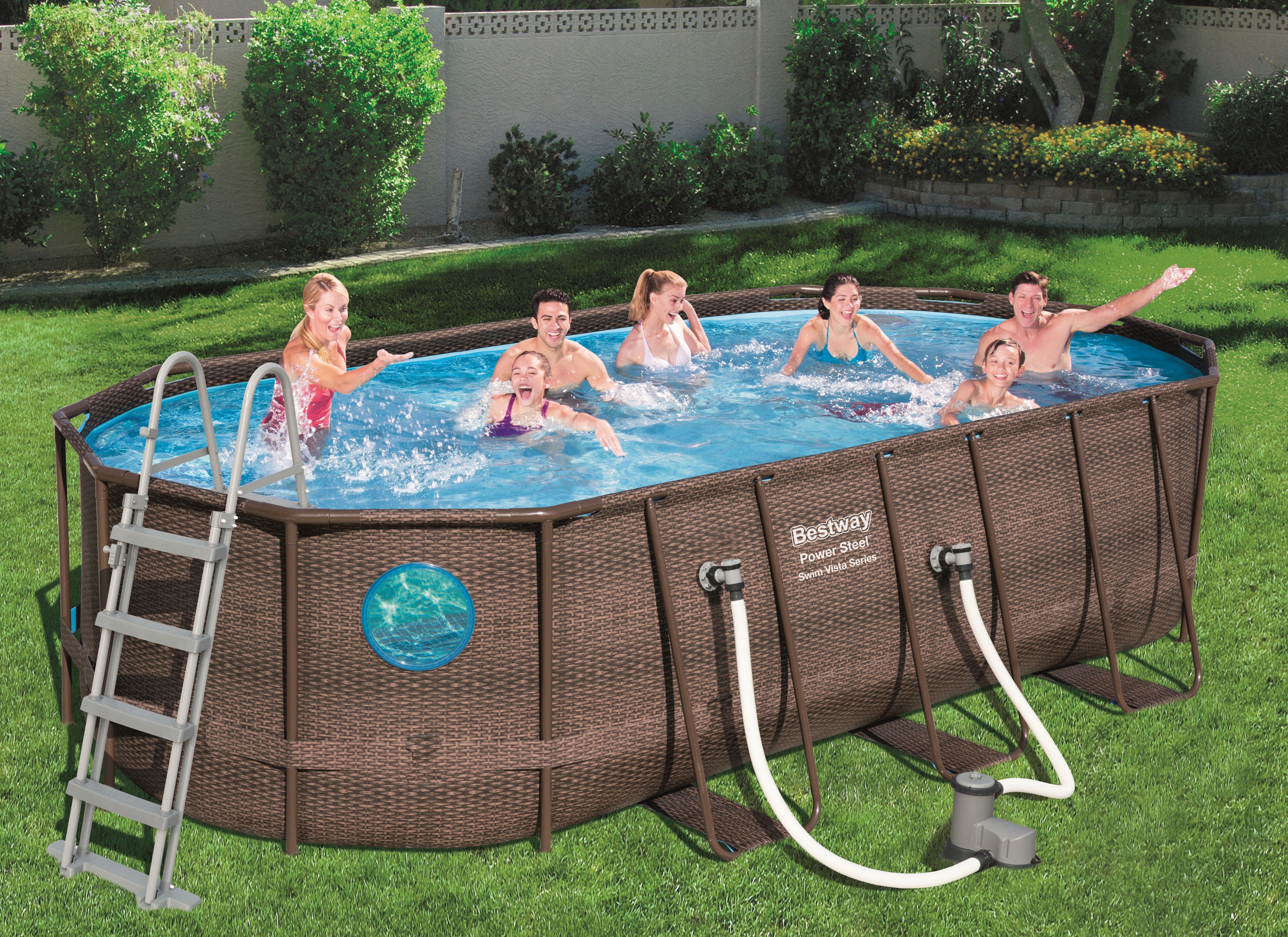 Piscine Tubulaire Bestway Power Steel Vista Series X X M